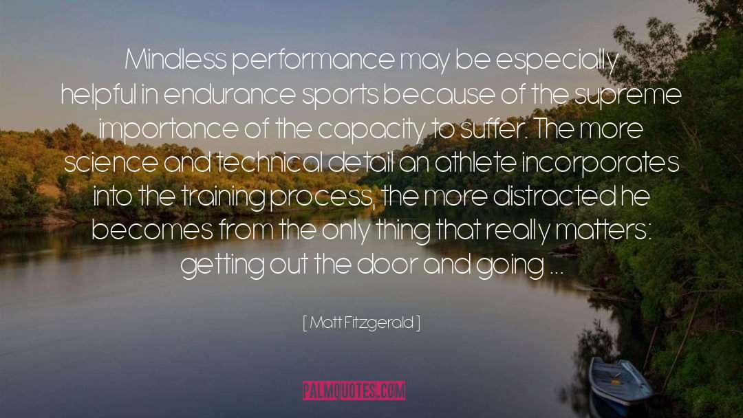 Sports Sport quotes by Matt Fitzgerald