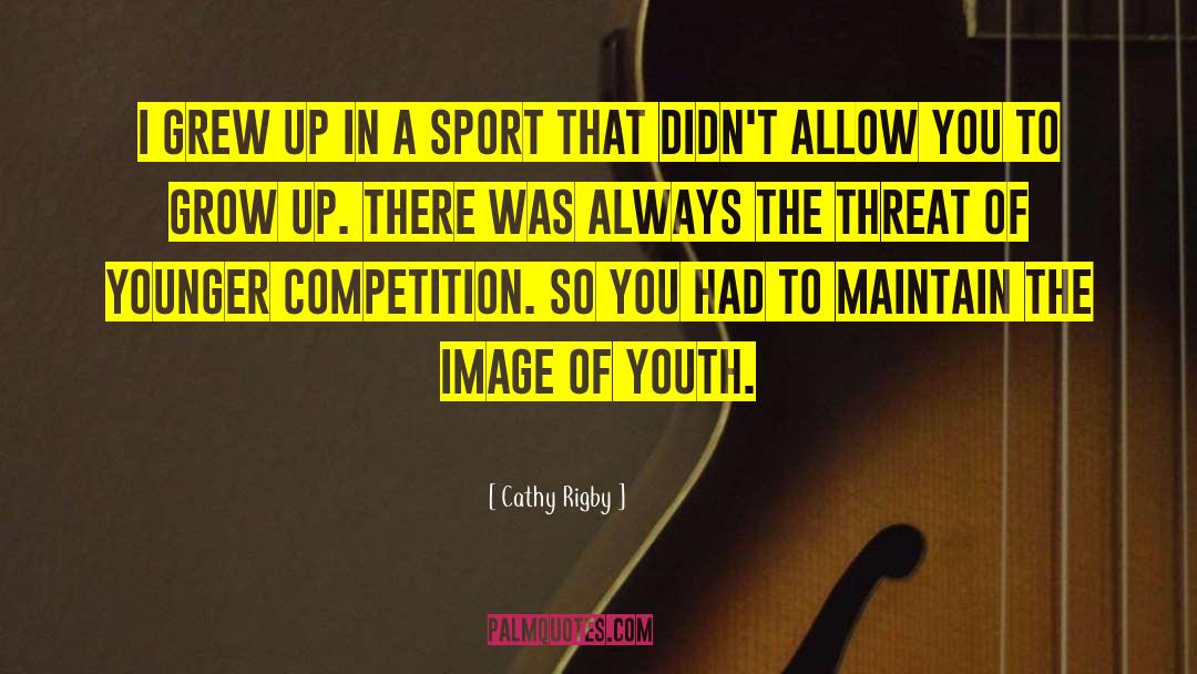 Sports Teams quotes by Cathy Rigby