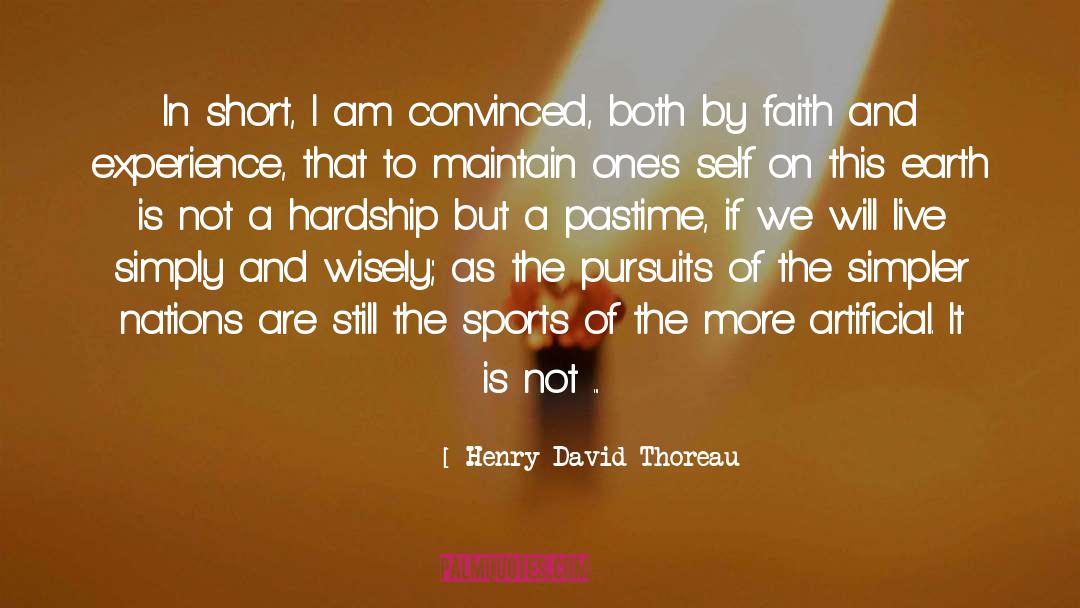 Sports Teams quotes by Henry David Thoreau