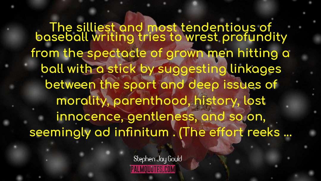 Sports Writing Prompts quotes by Stephen Jay Gould