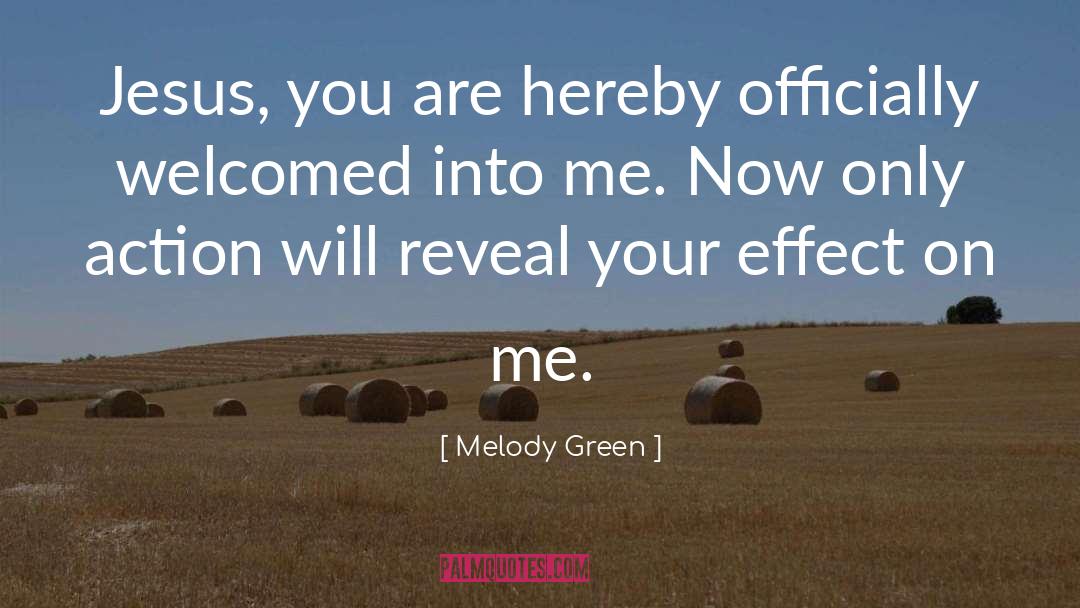 Sportscenter Effect quotes by Melody Green