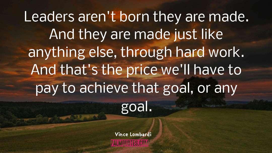 Sportsmen Motivational quotes by Vince Lombardi