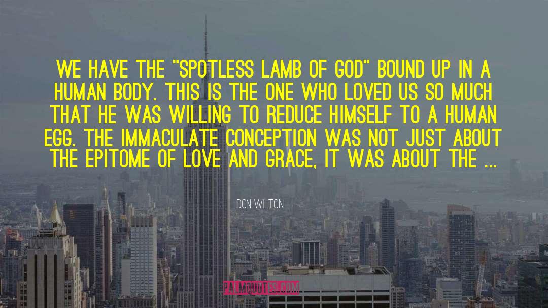 Spotless quotes by Don Wilton