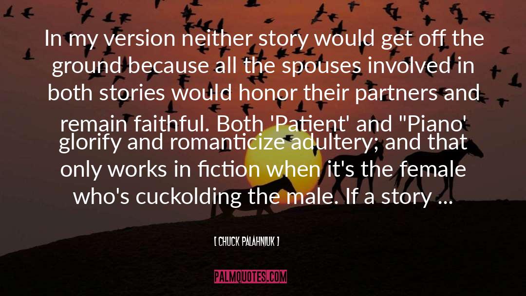 Spouses quotes by Chuck Palahniuk