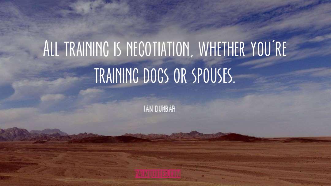 Spouses quotes by Ian Dunbar