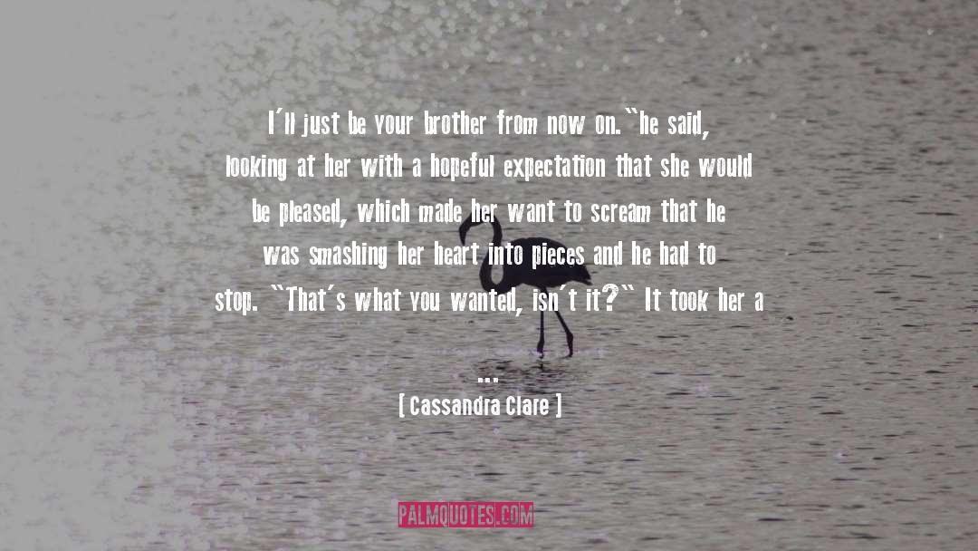 Spray quotes by Cassandra Clare
