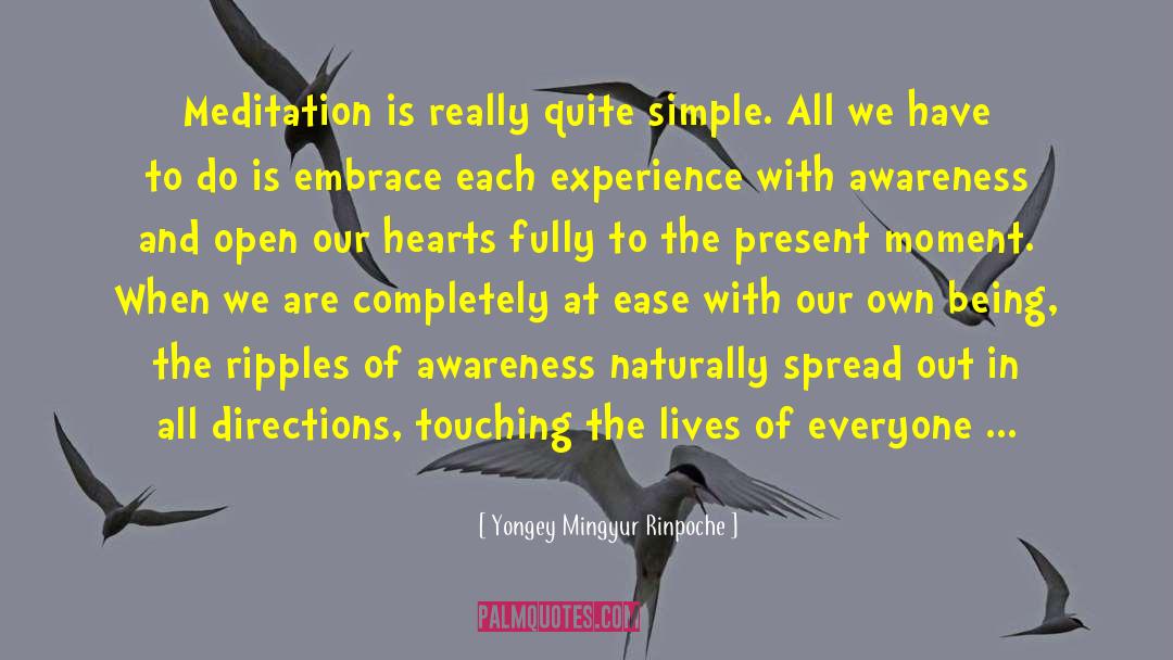 Spread Peace quotes by Yongey Mingyur Rinpoche