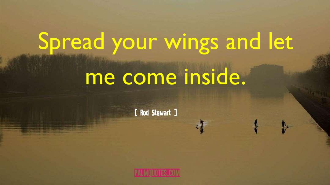 Spread Your Wings quotes by Rod Stewart