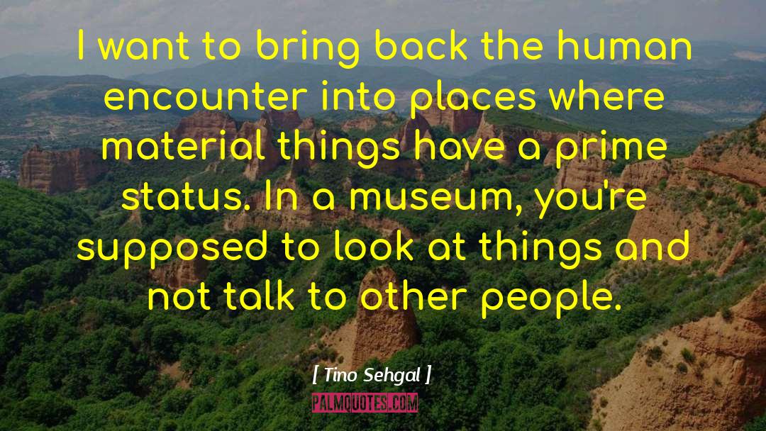 Sprengel Museum quotes by Tino Sehgal