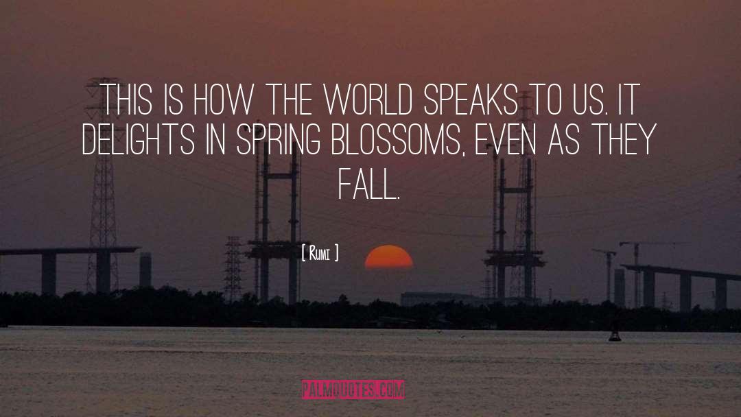 Spring Awakening quotes by Rumi