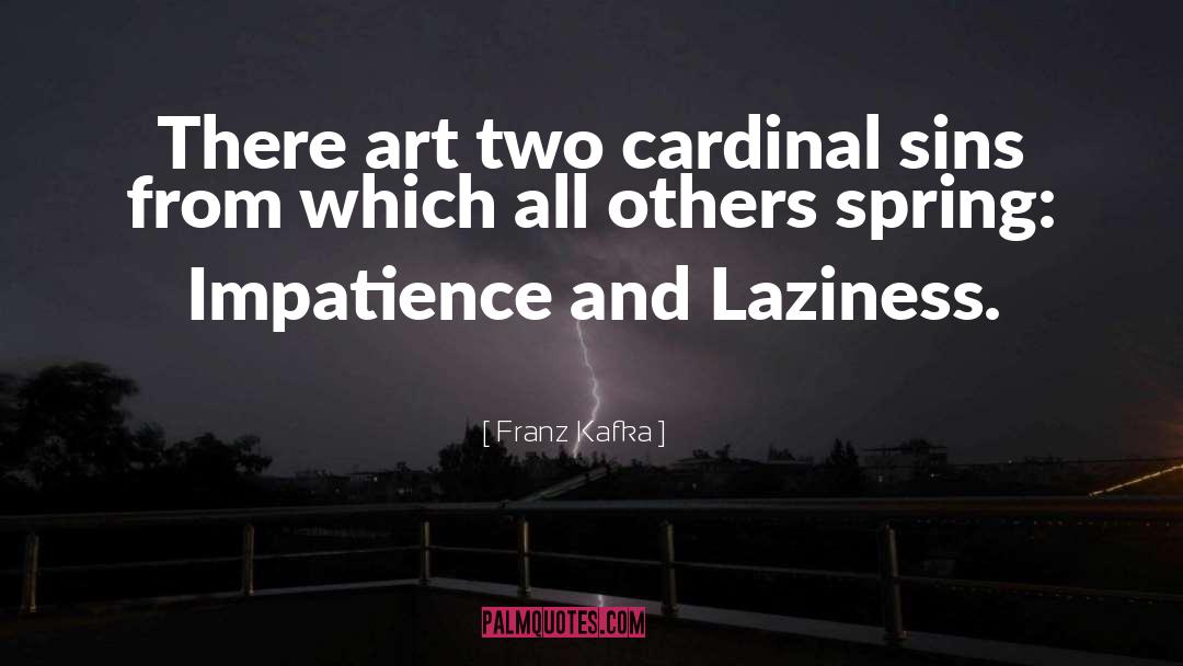 Spring Cleaning quotes by Franz Kafka