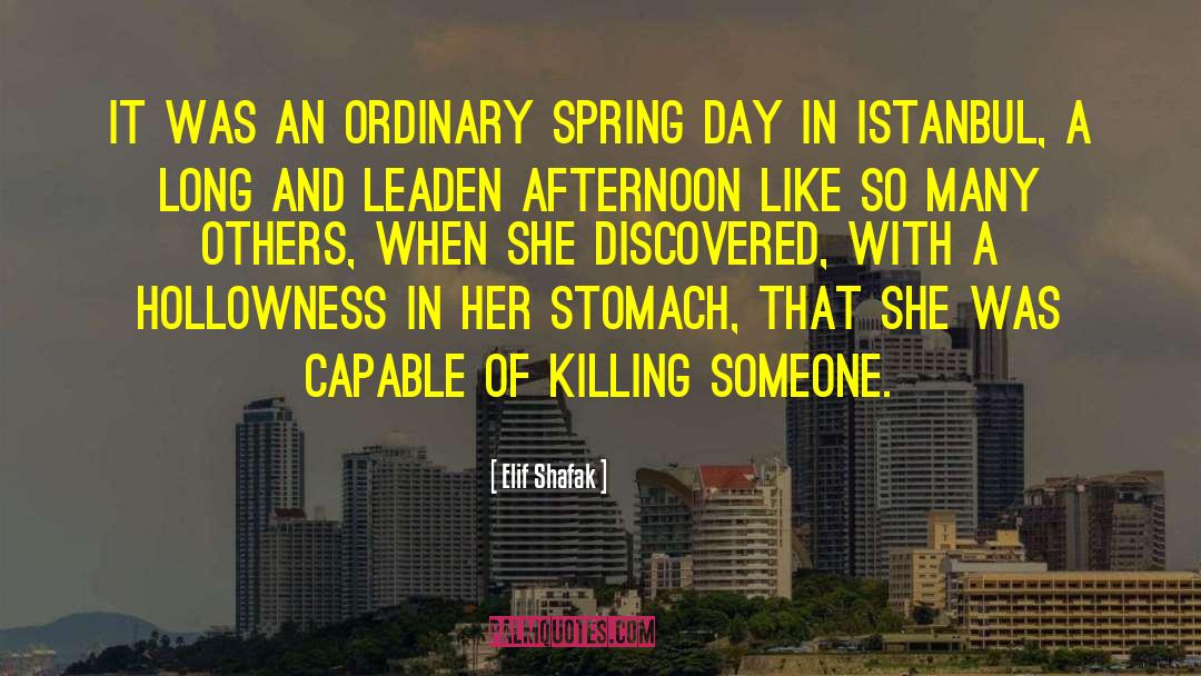 Spring Day quotes by Elif Shafak