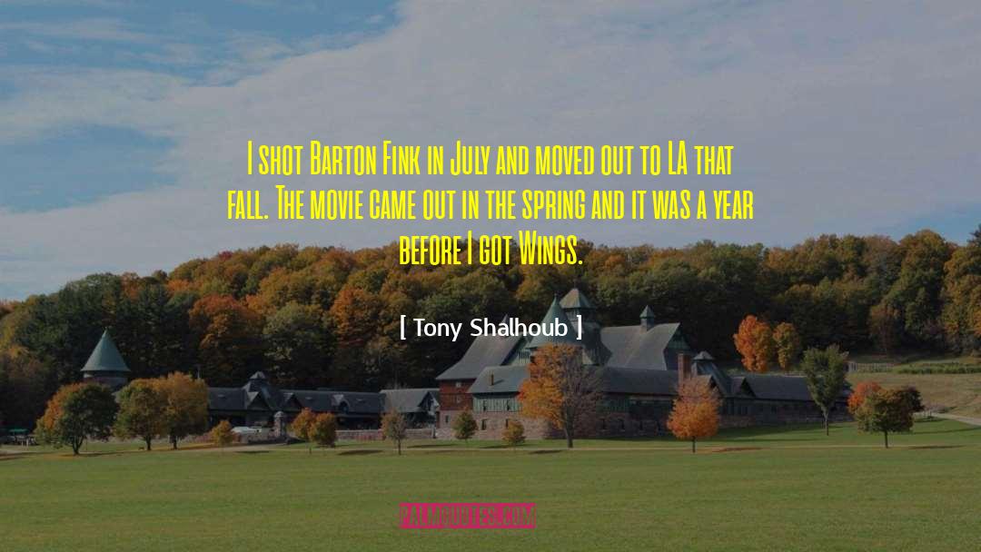 Spring Day quotes by Tony Shalhoub