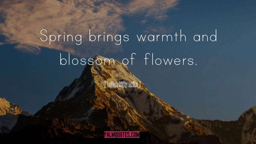 Spring Inspiring quotes by Lailah Gifty Akita