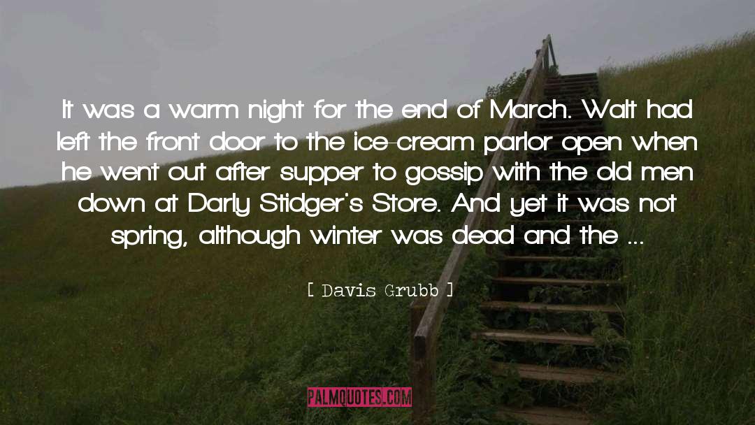 Spring quotes by Davis Grubb