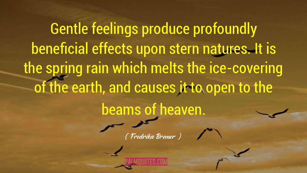 Spring Rain Quote quotes by Fredrika Bremer