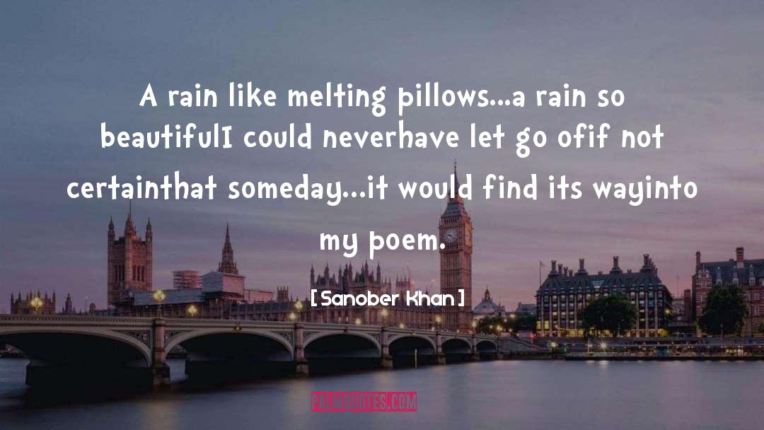 Spring Rain Quote quotes by Sanober  Khan