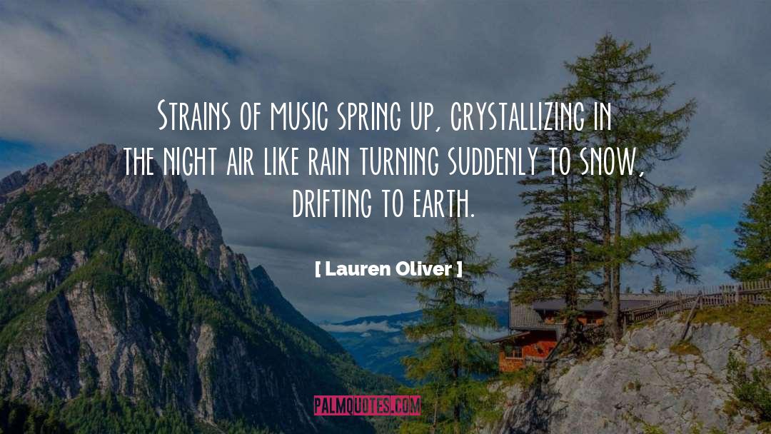 Spring Rain Quote quotes by Lauren Oliver