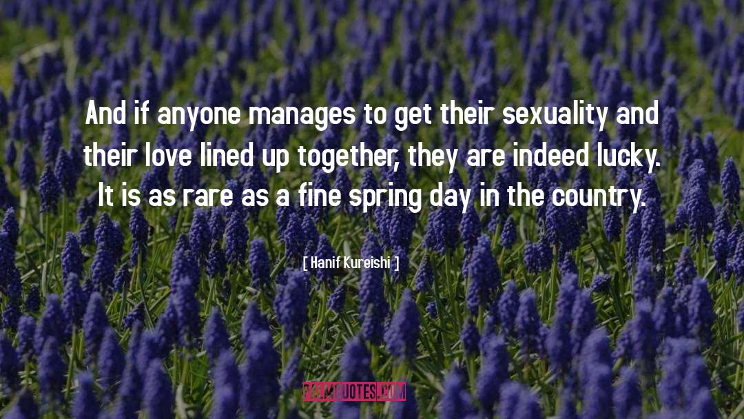 Spring Summer quotes by Hanif Kureishi