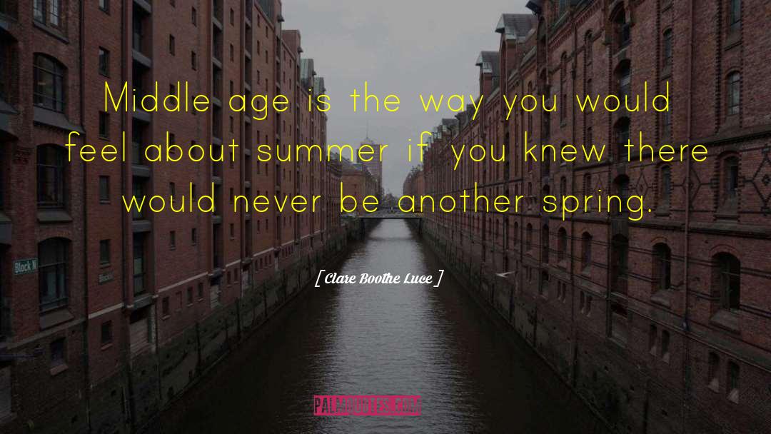 Spring Summer quotes by Clare Boothe Luce