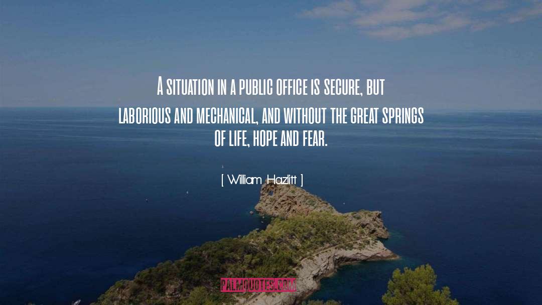 Spring Training quotes by William Hazlitt