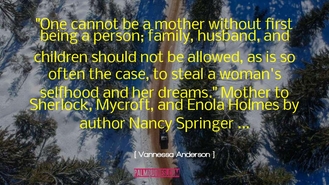 Springer quotes by Vannessa Anderson