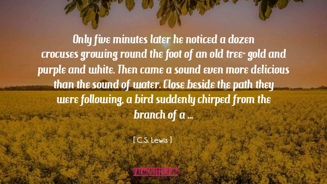 Springtime quotes by C.S. Lewis