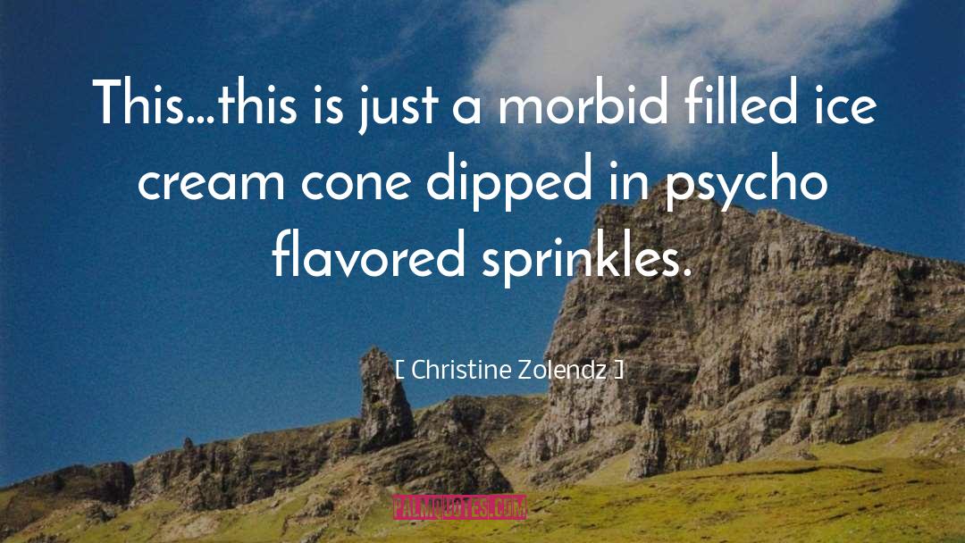 Sprinkles quotes by Christine Zolendz