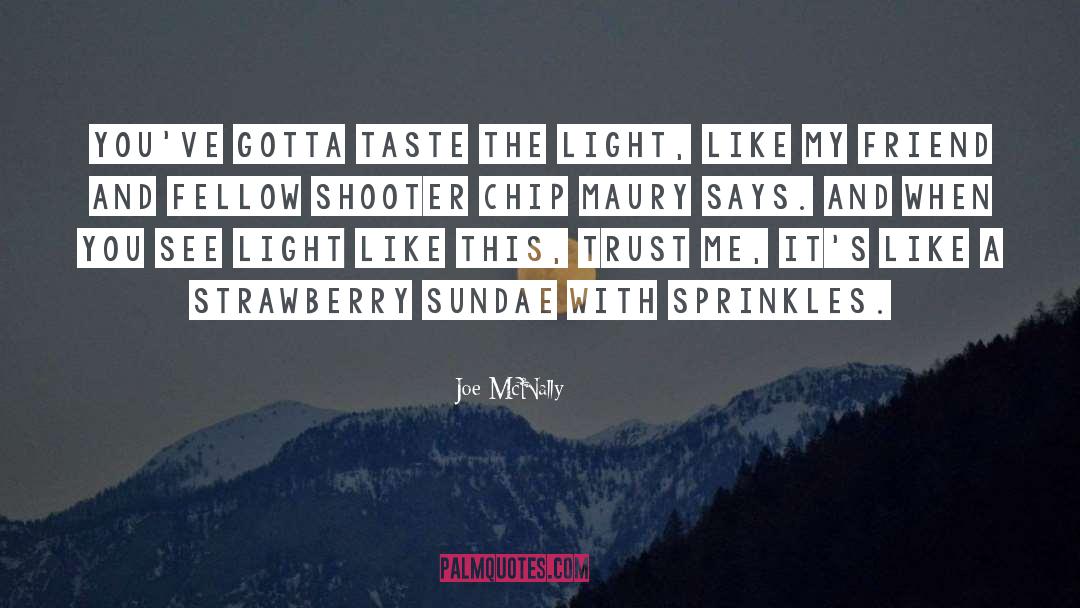 Sprinkles quotes by Joe McNally
