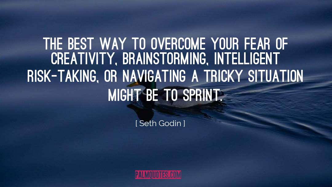 Sprint quotes by Seth Godin