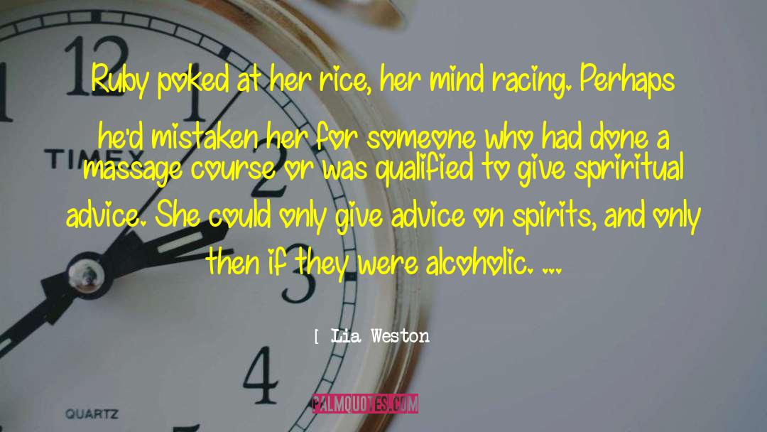 Spriritual quotes by Lia Weston