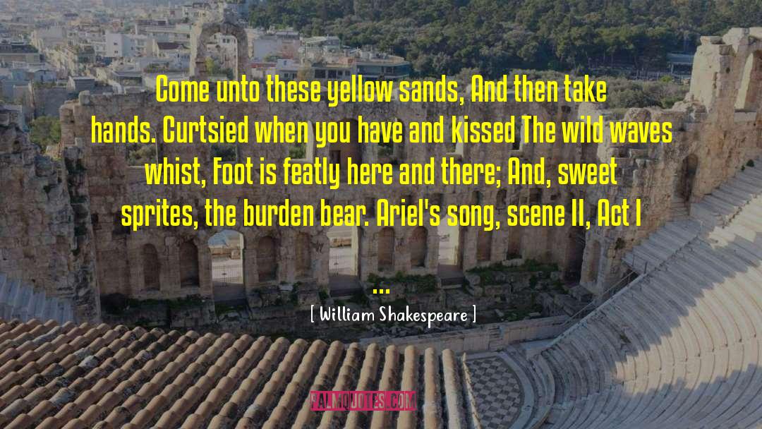 Sprites quotes by William Shakespeare