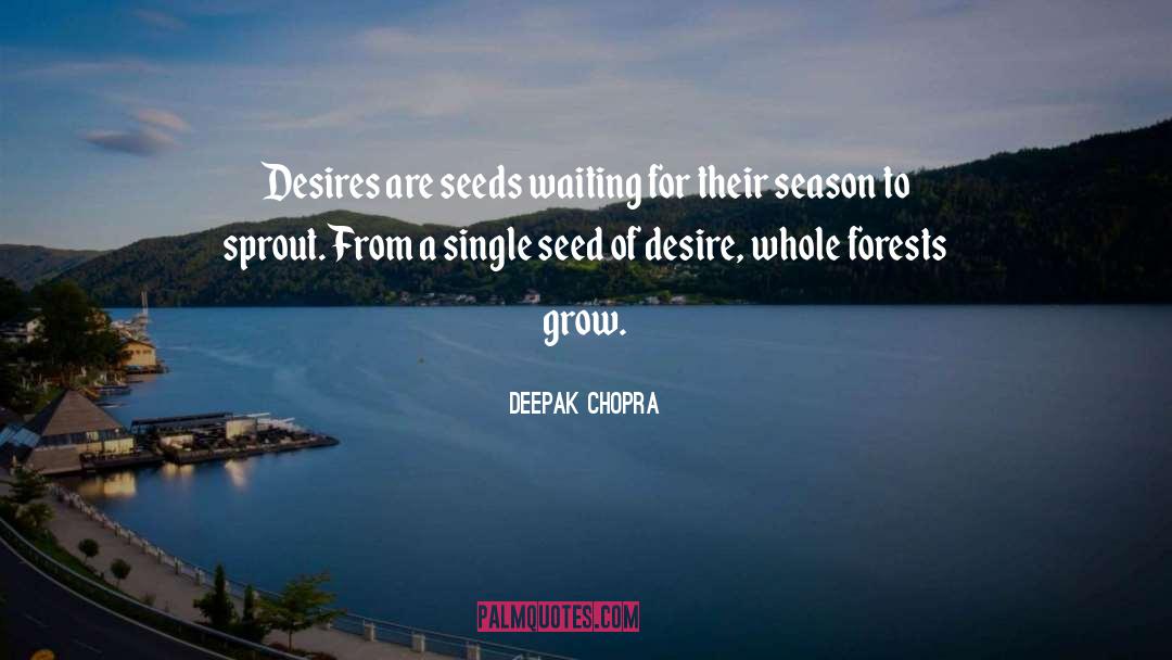 Sprout quotes by Deepak Chopra