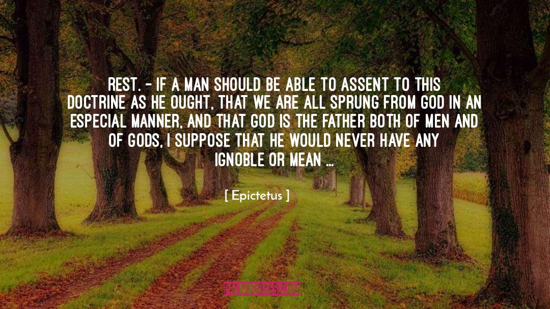 Sprung quotes by Epictetus