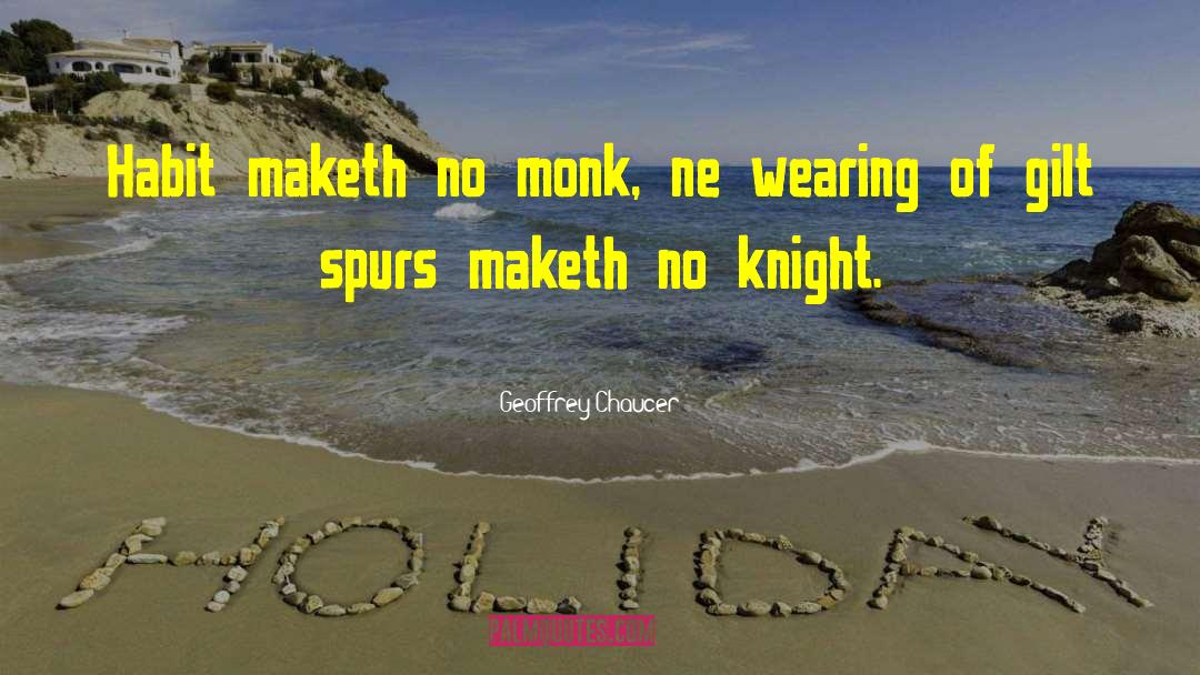 Spurs quotes by Geoffrey Chaucer