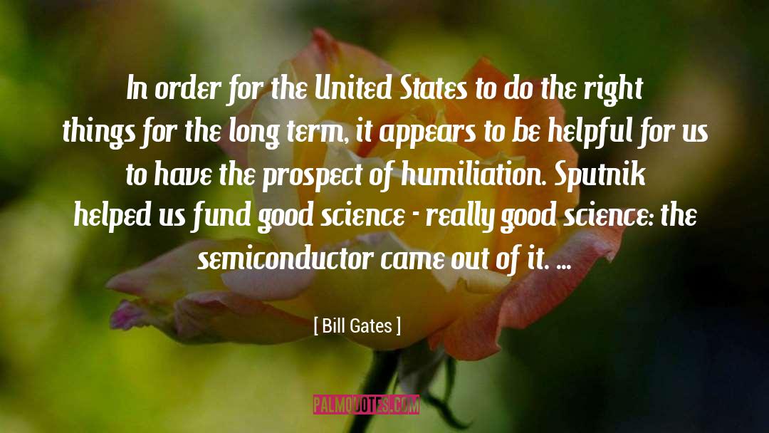 Sputnik quotes by Bill Gates