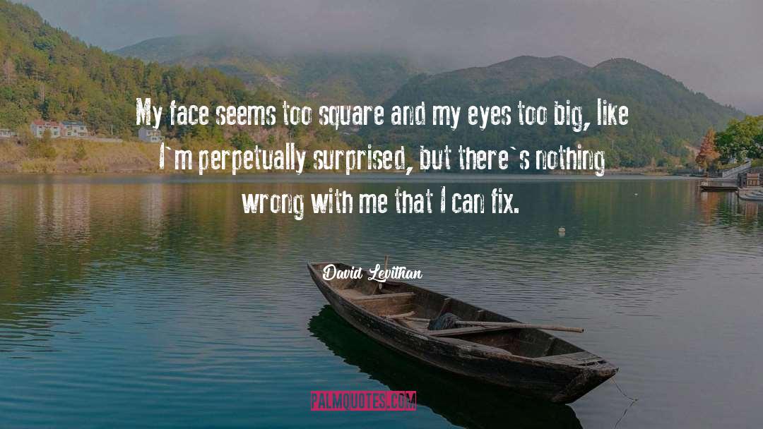 Square quotes by David Levithan