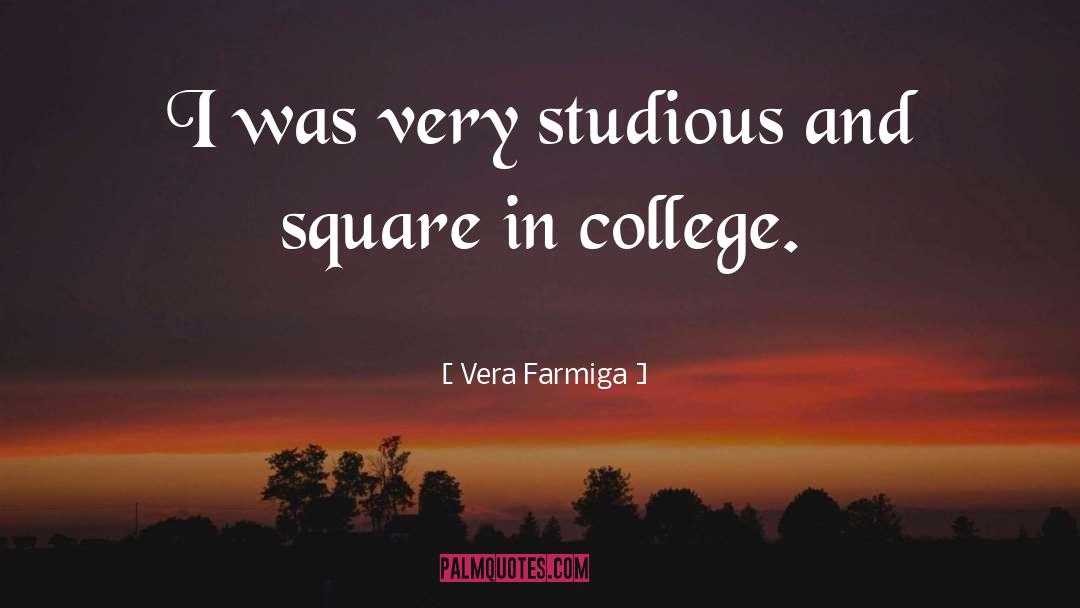 Square quotes by Vera Farmiga