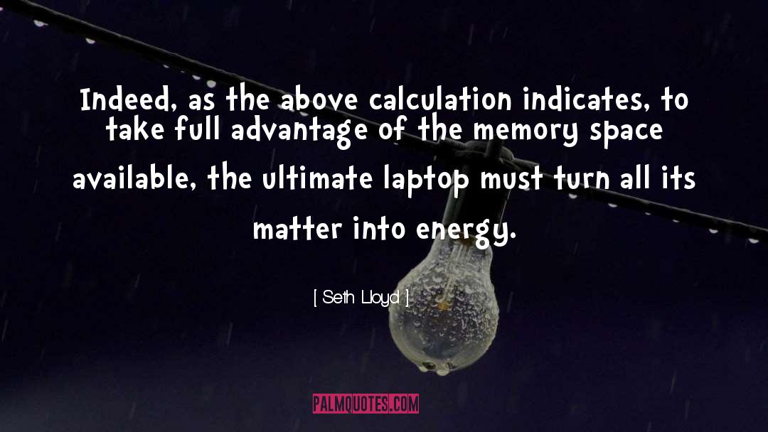 Squareness Calculation quotes by Seth Lloyd