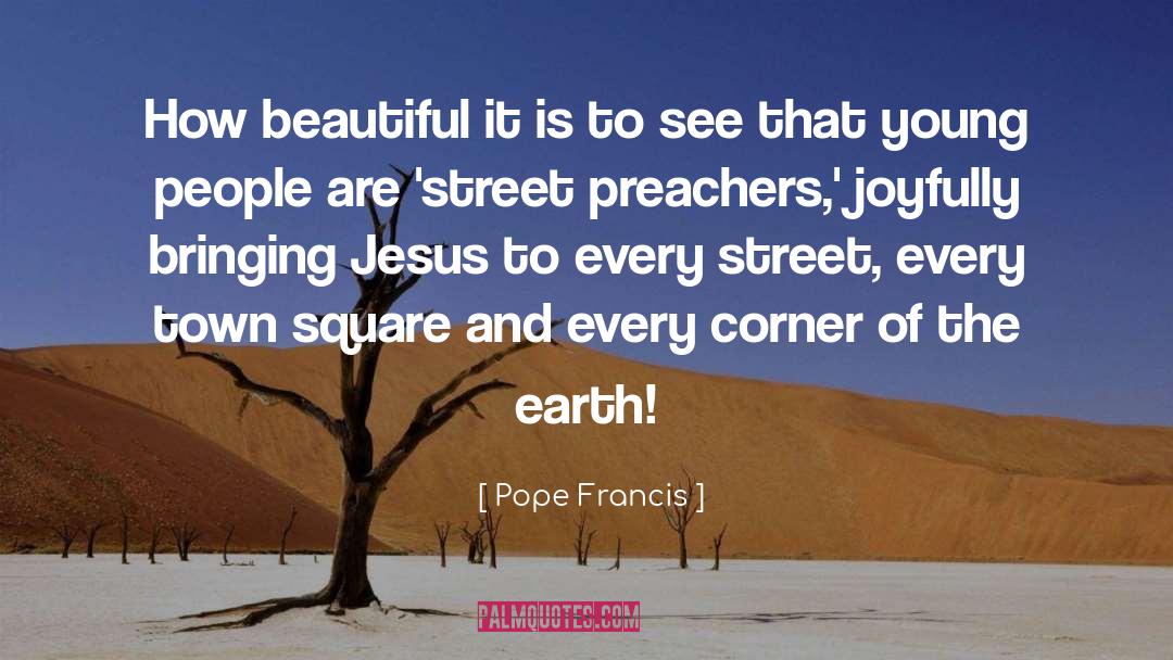 Squares quotes by Pope Francis