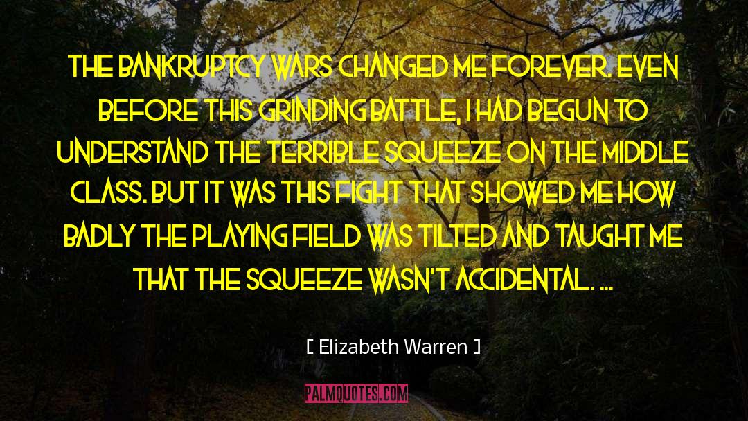 Squeeze quotes by Elizabeth Warren