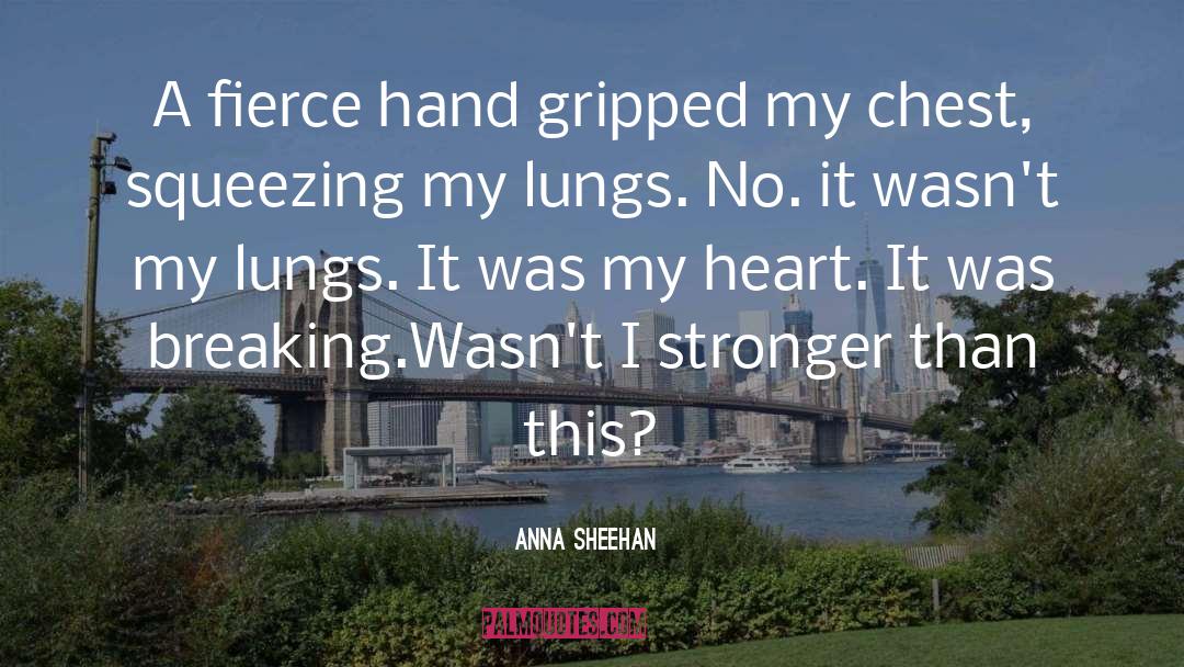 Squeezing quotes by Anna Sheehan