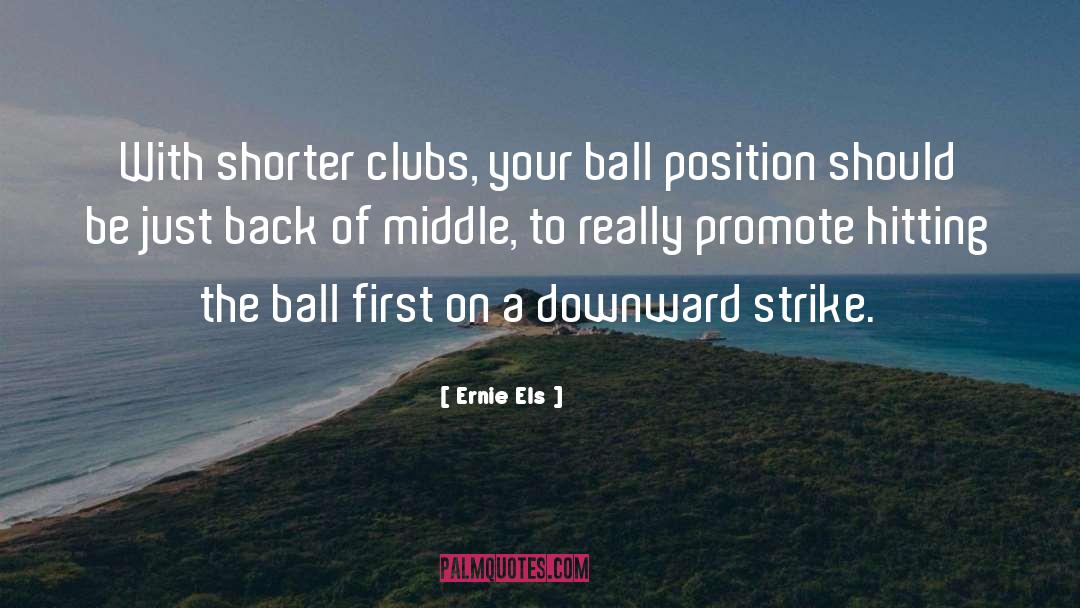 Squeezy Ball quotes by Ernie Els