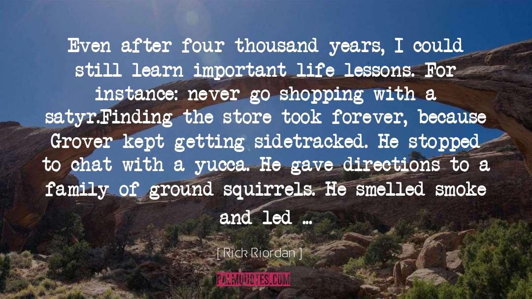 Squirrels quotes by Rick Riordan