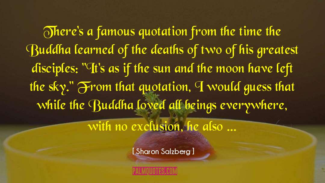 Sree Buddha Famous quotes by Sharon Salzberg