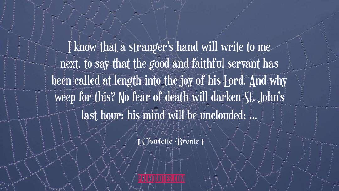 St Augustine quotes by Charlotte Bronte