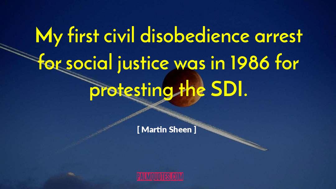 St Basil On Social Justice quotes by Martin Sheen