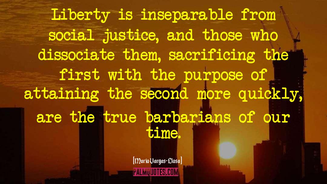 St Basil On Social Justice quotes by Mario Vargas-Llosa