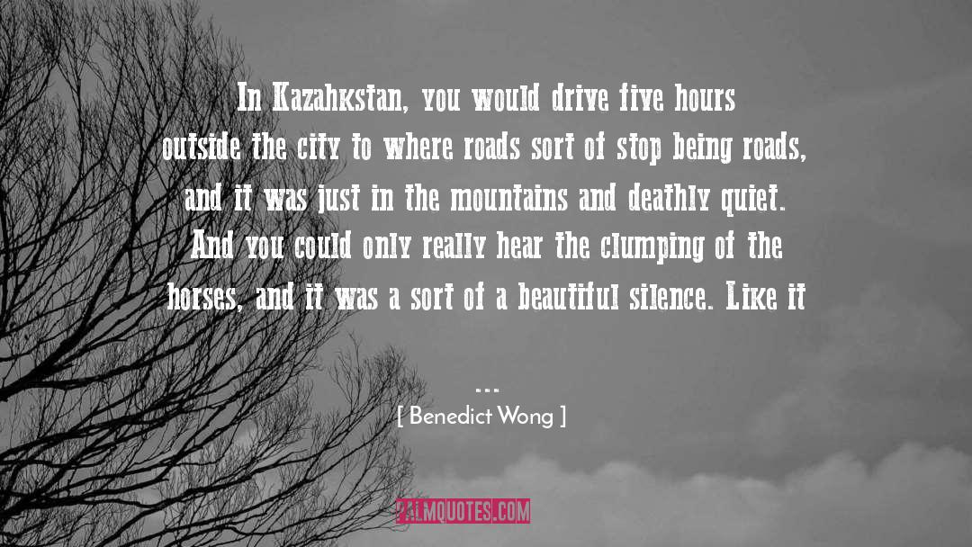 St Benedict quotes by Benedict Wong