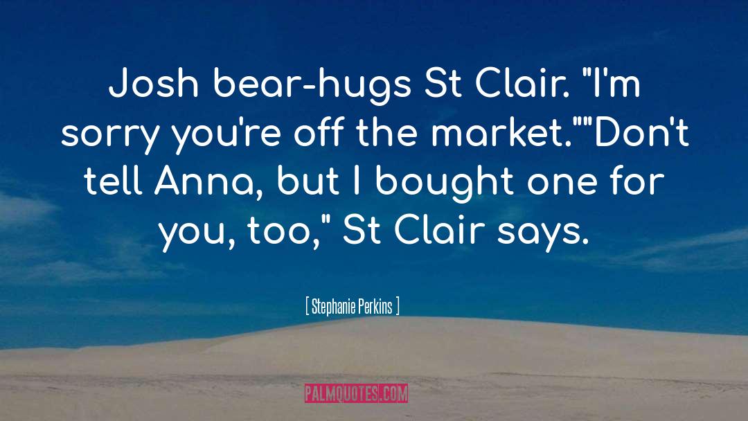 St Clair quotes by Stephanie Perkins